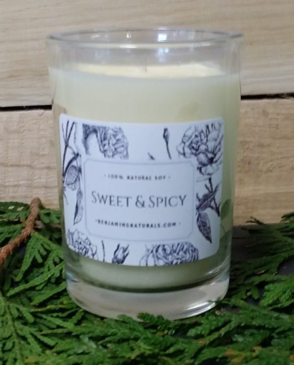 sweet and spicy soy candle